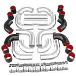 Aluminum 2.5" Turbo Intercooler Elbow Pipe Kit