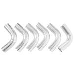 Aluminum 2.5" Turbo Intercooler Elbow Pipe Kit