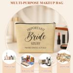 Personalized Maid of Honor Makeup Bag Gift