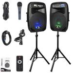 PRORECK Dance 12 Portable 1000W Bluetooth PA Speaker Set