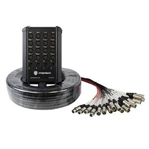 16-Channel XLR Snake Cable - 50 Feet