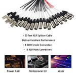 16-Channel XLR Snake Cable - 50 Feet