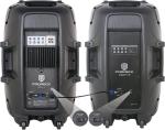 PRORECK Party 15 Portable 2000 Watt PA Speaker Set