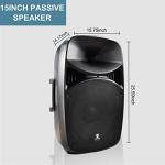 PRORECK MX15 Bluetooth 15" PA System with Mixer