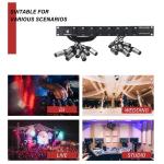 Proreck 8-Channel XLR Combo Snake Cable 10 ft