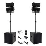 PRORECK Club 6000 15" 6000W PA Speaker Set