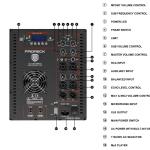 PRORECK CLUB 3500 DJ PA Speaker System 15