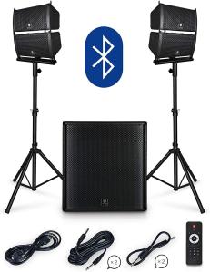PRORECK CLUB 4000 DJ PA Speakers with Subwoofer