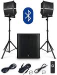 PRORECK CLUB 4000 DJ PA Speakers with Subwoofer