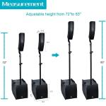 PRORECK CLUB 3200 12-Inch DJ Speakers Set