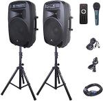 PRORECK Party 15 Bluetooth PA Speaker System Set