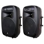 PRORECK Party 15 Bluetooth PA Speaker System Set