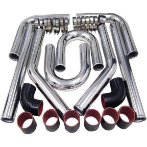 2" Turbo Aluminum Intercooler Piping Kit with Couplers