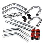 2" Turbo Aluminum Intercooler Piping Kit with Couplers