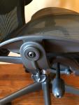 Herman Miller Aeron Chair with Headrest - Turquoise Size B