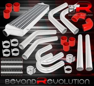 Turbo Front Mount Intercooler with T6061 Aluminum Pipes