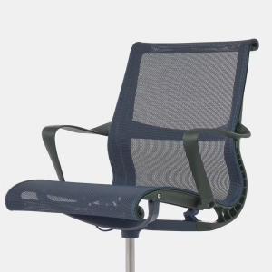 Herman Miller Setu Chair in Blue Mesh