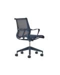 Herman Miller Setu Chair in Blue Mesh