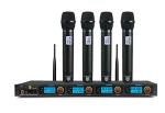 PRORECK MX44 4-Channel UHF Wireless Microphone System