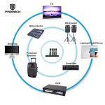 PRORECK MX44 4-Channel UHF Wireless Microphone System