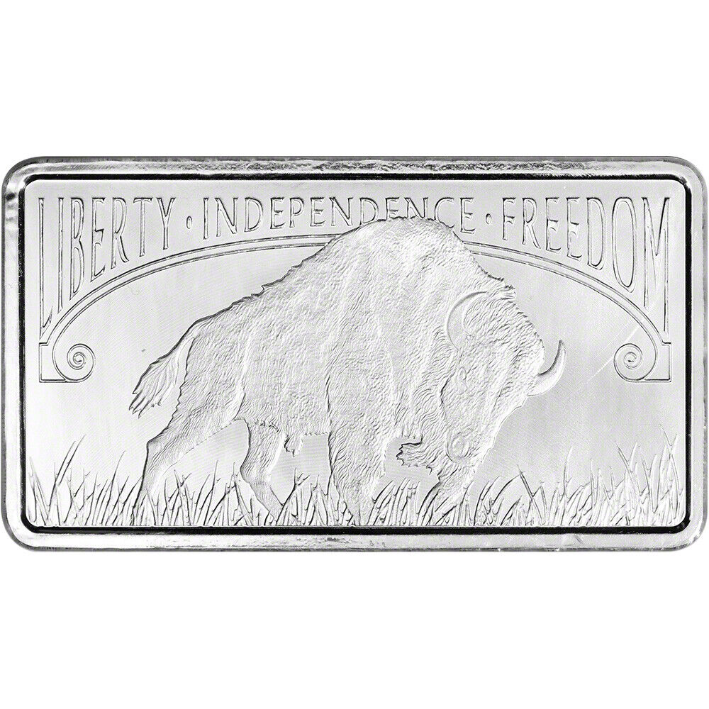 Liberty Trade Silver Buffalo 10 oz Bar Fine