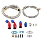 T3 T4 T04E Turbocharger with Wastegate and Intercooler Kit