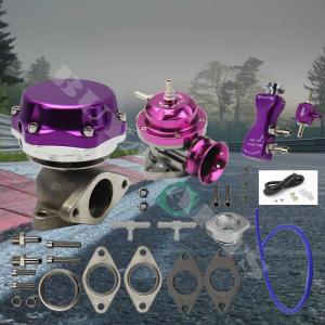 Purple 38mm Turbo Charger with Wastegate and Boost Controller