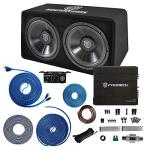 Proreck PR-122M Dual 12" Car Subwoofer System