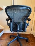 Herman Miller Aeron Chair with Posturefit - Turquoise