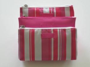 Pink Glam VIP Cosmetics Bag Set of 3