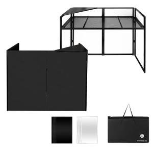 Proreck Foldable DJ Facade Booth with Carry Bag