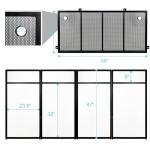 Proreck Foldable DJ Facade Booth with Carry Bag