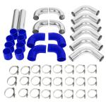 Universal 3" Aluminum Turbo Intercooler Pipe Kit