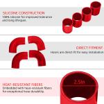 Universal Aluminum Turbo Intercooler Elbow Pipe Kit