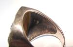 Vintage Sterling Silver Tigers Eye Swirl Ring
