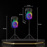 Proreck Titan 15A Bluetooth Speaker with Stand