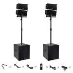Proreck Club 6000W PA Speaker Line Array System