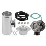 Universal Aluminum Turbo Intercooler Kit with Pipes