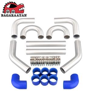 2.5" Turbo Intercooler Elbow Pipe Kit with Hose