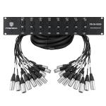 ProReck 16-Channel Rack Mount Snake Cable 5x30 ft