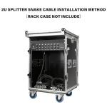 ProReck 16-Channel Rack Mount Snake Cable 5x30 ft