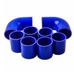 2.5" Turbo Intercooler Elbow Pipe Kit with Hose