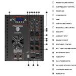 PRORECK CLUB 3500 PA Speakers with 15'' Subwoofer