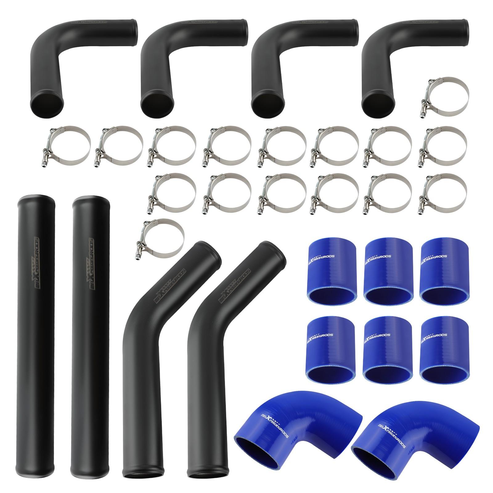 Universal 2.5" Aluminum Turbo Intercooler Pipe Kit