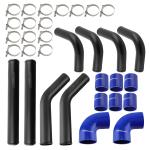 Universal 2.5" Aluminum Turbo Intercooler Pipe Kit