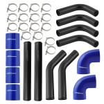 Universal 2.5" Aluminum Turbo Intercooler Pipe Kit