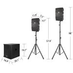 PRORECK CLUB 3500 15-Inch DJ Speaker System