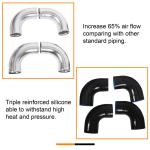 2.5" Aluminum Turbo Intercooler Pipe Kit