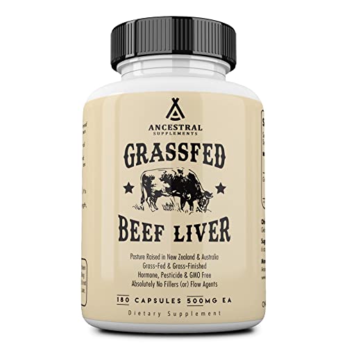 Grass-Fed Beef Liver Capsules for optimal wellness