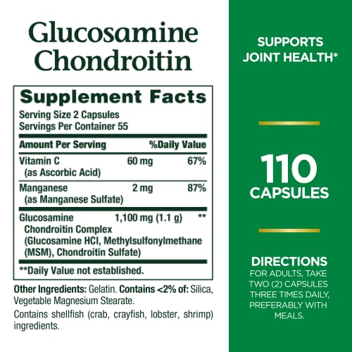 Support Joint Health with Glucosamine Chondroitin Pills
